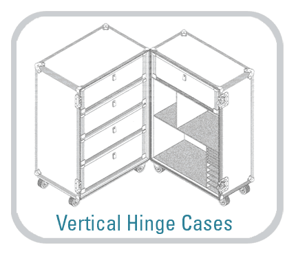 verticle hinge case